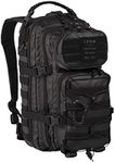 Mil-Tec 14002608, US Assault Pack/Rucksack Approx., 20 Litre Military/Outdoor/School, Black, One Size, Casual