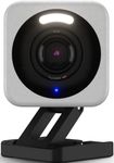 Wyze Cam v4, 2K HD Wi-Fi Smart Home Security Camera, Indoor/Outdoor Use, Pet/Baby Monitor, Motion Activated Spotlight/Siren, Enhanced Color Night Vision, 2-Way Audio, Local/Cloud Storage, Wired, Grey