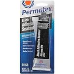 Permatex 81158 Black Silicone Adhes