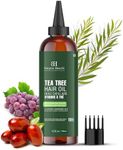 Botanic Hearth Tea Tree Oil for Hair | Infused with Argan, Jojoba & Grapeseed Oils | 6.7 fl oz