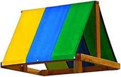 Swing-N-Slide WS 4403 52" x 90" Swing Set Replacement Tarp for Swing Sets, Multicolor