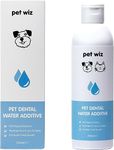 pet wiz Dental Water Additive for Dogs & Cats | Fights Bad Breath | Removes Plaque & Tartar | Promotes Healthy Gums | 240ml