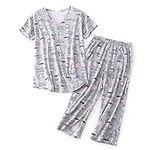 SISKIN Womens Pajama Sets - Capri P