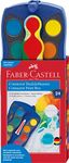 Faber-Castell Connector Paint Box - 24 Colours Blue