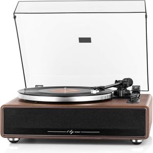 1 BY ONE Bluetooth Turntable – Wireless Vinyl Record Player