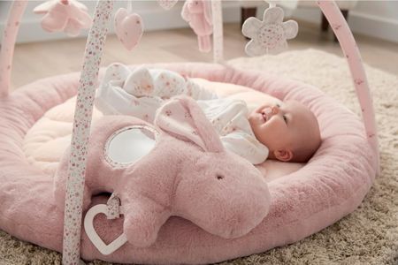 Mamas & Papas Baby Playmat – Pink Soft Activity Mat