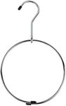 Hangerworld 3 Chrome Metal Belt Ring Holder Belt Scarf Jewellery Accessory Coat Clothes Hanger.