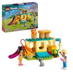 LEGO Friends Cat Playground Adventure, Animal Toy with Figures and Pet Accessories Including a Fish, Gift for 5 Plus Year Old Girls, Boys & Kids, Includes Mini-Doll Characters Olly and Liann 42612