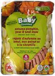 Baby Gourmet Organic Meals - Pumpkin Pear & Beef - Non-GMO, BPA-Free, No Added Sugar Or Salt, No Fillers Or Thickeners, 128ml - 16 Pack(Packaging may vary)