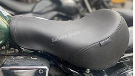 Sahara Seats Compatible With Classic 350/500 Low Riding Touring Seat (Black)