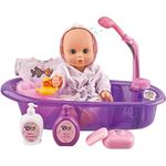 Little Baby 13" Bathtime Doll Bath Set for Kids