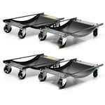 SGS Set Of 4 Wheel Dollies For Passenger Vehicle Positioning - 450kg Per Dolly