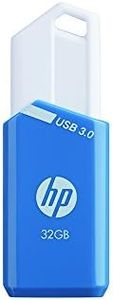 HP X755W - Chiavetta USB da 32 GB, colore: Blu