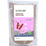 Naturalist 500gm Sprouted Ragi Flour (Madua/Nachni aata)| 100% Natural | Fibre, Protein and Iron Rich Healthy Meal for adults | Nutrient-rich food | Finger Millet Flour- 0.5 Kg