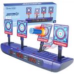 Nerf Target, Electric Digital Target for Nerf Guns Electronic Scoring Auto Reset Targets Gifts Toys for 6 7 8 9 10 Years Old Kids Boys Birthday Gifts