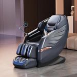 Full Body Massage Chair Zero Gravity For Stress, Pain Relief Electric Massage Chair AI Intelligent Core Manipulator AI Voice Control Bluetooth, Rolling, Kneading, Tapping, Air Compression Massage Chair (VS 985)