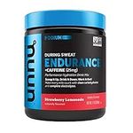 Nuun Endurance + Caffeine: Electrolyte + Carbohydrate Drink Mix, 16 Serving Canister, Strawberry Lemonade, Workout Support