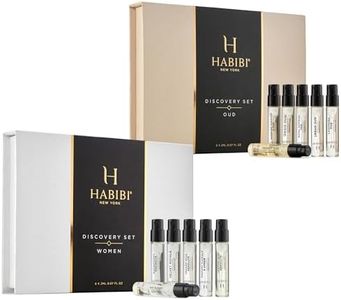 H HABIBI Women’s & Oud Collection Discovery Sample Set - Perfumes for Women, Arabian Perfume for Women, Perfume Sampler for Women, 12 Mini Sprays (2 mL Each), Made in USA