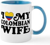 CafePress I Love My Colombian Wife 