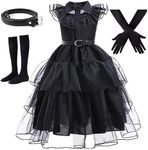 Princess Black Dance Dress Costume 