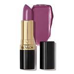 Revlon Lipstick, Super Lustrous Lipstick, Creamy Formula For Soft, Fuller-Looking Lips, Moisturized Feel, 660 Berry Haute, 0.15 oz