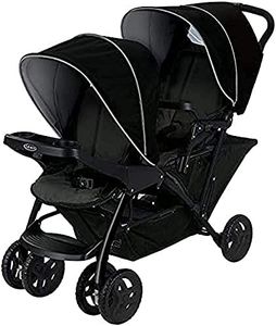 Graco Stadio Duo Click Connetti Tandem Doppio Passeggino, Nero/Grigio - 13790 g