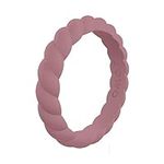 QALO Women's Rubber Silicone Ring, 