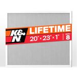 K&N 20X23X1 HVAC Furnace Air Filter, Lasts a Lifetime, Washable, Merv 8, the Last HVAC Filter You Will Ever Buy, Breathe Safely at Home or in the Office, HVC-8-12023