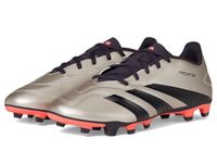 adidas Unisex Club Flexible Ground, Platin Metallic/Aurora Black/Turbo, 6.5