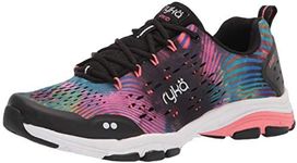 Ryka Women's Vivid RZX Cross Trainer, Black Tie Dye, 7.5 Wide