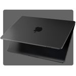 EooCoo Case Compatible for MacBook Pro 14 inch (2024-2021) M3 A2918 A2992 M2 A2779 M1 A2442 Pro Max Chip, All-round Protection Ultra Slim Matte Hard Shell Cover Fit Macbook Pro 14.2", Frost Black