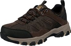 Skechers Men's Outline-SOLEGO Trail Oxford Hiking Shoe Chocolate