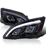 Spec-D Tuning 2LHP-CRV07G-TM Black Projector Headlight (Glossy)