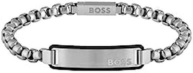 BOSS Jewelry Men's ID Collection Chain Bracelet - 1580049M