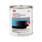 3M Lightweight Body Filler, 05801, 1 gal , White