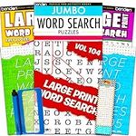 Large Print Word Search Books for A