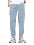 TAGDO Relax Fit Men's Cargo (RF-Cargo-2004-Aqua-28)