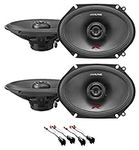 Alpine R 6x8 Front+Rear Speaker Rep