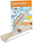 CASCHA HH 1510 IT Recorder Set (Baroque Fingering) and Italian Recorder School Plus CD