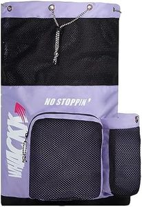WHACKK Storm Soccer|Football Equipment Bags|Basketball Volleyball Throwball Drawstring Backpack Bags |Mobile Bottle Holder Pocket |Sports Men Boys Bag |Gym Bag |Kitbag Kit Bag (Red Black)