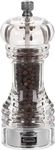 Trudeau 6 Inch Carbon Steel Adjustable Pepper Mill- Acrylic