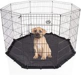 Cozy Pet Large Puppy Playpen inc Water Resistant Floor for Dogs Puppies Rabbits Guinea Pigs, Play Pen Dog Cage Crate Rabbit Run PP04 + Floor (We dont ship to the Channel Isles or The Isles of Scilly)