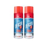 ZYBUX - TETROSYL EUROPE De-icer Spray 2x 500ml For Car Windscreen - Fast Acting Melts Ice and Frost Quickly For Windows/Mirrors - Operates at -15°c and Prevents Re-Freezing