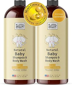 Organic Baby Shampoo & Body Wash - Tear-Free Shampoo for Toddlers & Kids - Chemical-Free Natural Body Wash - Made in the USA - Calming Lavender & Citrus Essential Oils Baby Wash & Shampoo 2 in 1 by My