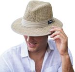 Panama Jack Men's Straw Safari Hat 