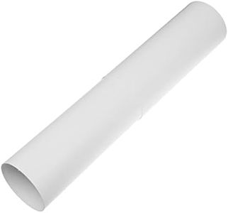 Vent Systems Ø100 mm Tube de ventilation télescopique rond de 300 à 500 mm de long pour raccord de tuyau, conduit d'évacuation ou conduit d'aération. 30 cm s'étend à 50 cm.