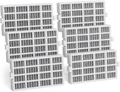 6 PACK W10311524 Refrigerator Air Filter Replacement Compatible With Whirlpool, AIR1, Maytag, Kitchenaid, and Jenn-Air, Replace for Fresh Flow Refrigerator Air Filter