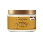 SheaMoisture Deep Moisturizing Leave-in Conditioner repairs visible signs of damage Raw Shea Butter silicone-free hair conditioner 340 ml