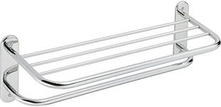 Moen 5208-241PS 24-Inch Hotel Shelf with Single Towel Bar (Stainless)