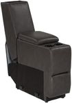 Thomas Payne® Heritage Series RV Theater Seating Center Console, Millbrae – Easy-to-Clean PolyHyde® Vinyl Fabric – Includes Wireless Phone Charging Station and Integrated Storage Area – 2020129264